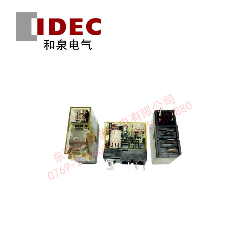 IDEC和泉帶燈繼電器 RJ1S-CL-A24 AC24V 薄型功率繼電器 原裝正品